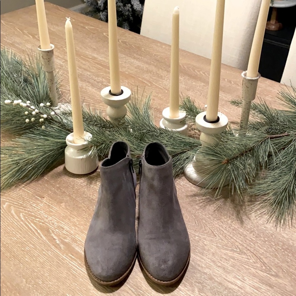 GIANNI BINI Grey Ankle Booties